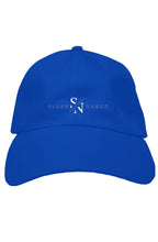 Load image into Gallery viewer, Sleep Naked Apparel Classic Soft Cap Blue
