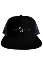 Load image into Gallery viewer, Sleep Naked Apparel Classic Trucker Cap Black
